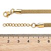Ion Plating(IP) 304 Stainless Steel Network Chains/Mesh Bracelets Bracelets BJEW-I274-13G-3