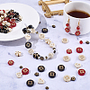 100Pcs 14 Styles Transparent Acrylic Beads OACR-SC0003-07-7