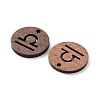Walnut Wood Laser Cut Pendants WOOD-Q051-06D-2