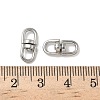 304 Stainless Steel Double Eye Swivel Clasps STAS-L300-011B-P-3