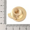 Geometric Leaf Frame Brass Stamp Heads LS-AJEW-H149-03G-03-4