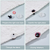 Resin Doll Eyes Cabochons DIY-FH0009-78-3