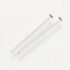 Tarnish Resistant 304 Stainless Steel Flat Head Pins STAS-S076-75-30mm-2