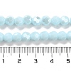 Opaque Glass Beads Stands X-EGLA-A035-P6mm-B10-4