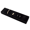 Velvet Covered MDF Bracelet Display Tray BDIS-WH0002-12A-1