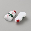 Christmas Opaque Resin Decoden Cabochons LS-DIY-WH0430-833A-2