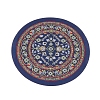 Turk Style Round Carpet Woven Floor Mat PW-WG98111-04-1