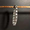 Ethnic Style Alloy Carved Beaded Stretch Bracelets for Unisex BI5144-8