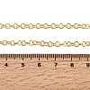 3.5MM Brass Rolo Chain Necklaces for Women NJEW-F366-02B-5