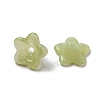 Two-tone Opaque Acrylic Bead Caps OACR-G034-07A-2