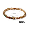 Exquisite Fashion Personality Brass Cubic Zirconia Link Chain Bracelets JC8440-6-1