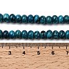 Natural Map Stone/Picasso Stone/Picasso Jasper Beads Strands G-A280-A13-01-5