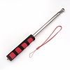 Telescoping Stainless Steel Guide Flagpole Teaching Pointer AJEW-WH0113-87B-1