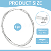 1M 925 Sterling Silver Wire STER-BC0004-45A-2