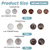 35Pcs 3 Styles Natural Botswana Agate Beads G-PA0002-43-2