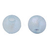 Rainbow Iridescent Plating Acrylic Beads MACR-N006-16D-B01-4