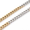 304 Stainless Steel Curb Chain Necklaces NJEW-JN03426-2
