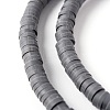 Handmade Polymer Clay Beads Strands LS-CLAY-R089-4mm-Q062-4