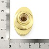 Golden Tone Wax Seal Brass Stamp Head AJEW-G056-03D-4