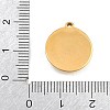 304 Stainless Steel Rhinestone Pendants CE-CBAF3A3-25G-01-3