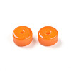 Opaque Solid Color Glass Beads GLAA-N007-6x3mm-A07-2