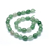 Natural Green Strawberry Quartz Beads Strands G-D0010-18B-2