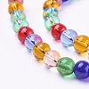 Glass Beads Strands GLAA-G043-01-8mm-3