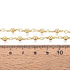 Brass Round Link Chains KK-N281-01G-3
