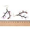 Glass Seed Bead Dangle Earrings EJEW-MZ00770-02-5