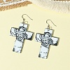 304 Stainless Steel Dangle Earrings EJEW-FS00010-2