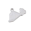 304 Stainless Steel Pendants SA-CBAE30B-04C-P-2