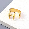 Vacuum Plating 201 Stainless Steel Cuff Rings RJEW-Z032-01G-H-2