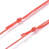 Adjustable Flat Waxed Polyester Cords Necklace Making AJEW-JB00506-M-4