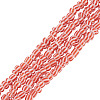 2Strands Handmade Lampwork Beads Strands BLOW-TADJ0001-01H-2