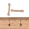 Ion Plating(IP) 304 Stainless Steel Connector Charms STAS-Q323-06A-RG-3