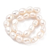 Natural Cultured Freshwater Pearl Beads Strands PEAR-P062-29F-3