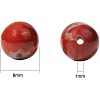 Olycraft Natural Red Jasper Beads Strands G-OC0001-13-2