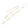 304 Stainless Steel Stud Earring Findings LS-X-STAS-S070-G-2