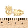 Brass Pendants Rhinestone Setting KK-Q816-40G-2