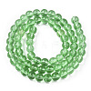 Transparent Glass Beads Strands GLAA-T032-T6mm-17-2