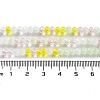 Glass Beads Strands EGLA-A034-M4mm-45-3