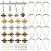 AHADEMAKER DIY Bathroom Bees Shower Curtain Rings Kit DIY-GA0003-88-1