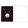 Kraft Cotton Filled Cardboard Paper Jewelry Set Boxes CBOX-R036-11A-6