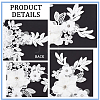 2 Sets Polyester Computerized Embroidery Cloth Iron on/Sew on Patches DIY-GF0005-87-4