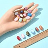 30Pcs 3 Styles Resin European Beads RESI-FS0001-71-7