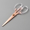 Stainless Steel Scissors AJEW-WH0475-26RG-1