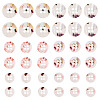 45Pcs 3 Style 4-Holes Shell Buttons BUTT-TA0001-27-2