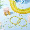 10 Strands 10 Styles Electroplate Opaque Glass Beads Strands GLAA-TA0003-60-7