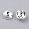 201 Stainless Steel Bead Caps STAS-K210-01D-S-2