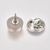 Plastic Safety Brooches JEWB-WH0009-27-2